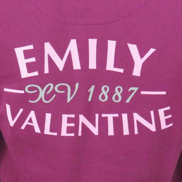 Ellis Rugby Vintage&nbsp;Ladies Rugby Hoodie&nbsp;Emily Valentine Purple