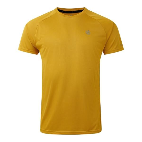 Dare 2B Mens Accelerate Lightweight T-Shirt - Gold Flake