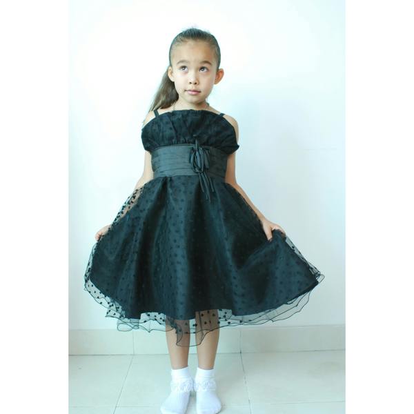 Cinda Heart Pattern Party Dress