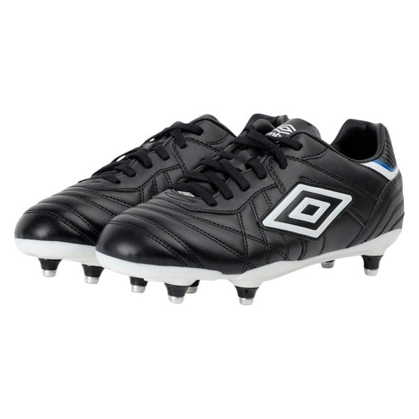 Umbro Childrens/Kids Speciali Eternal Club Sg Football Boots - Black/White/Royal Blue
