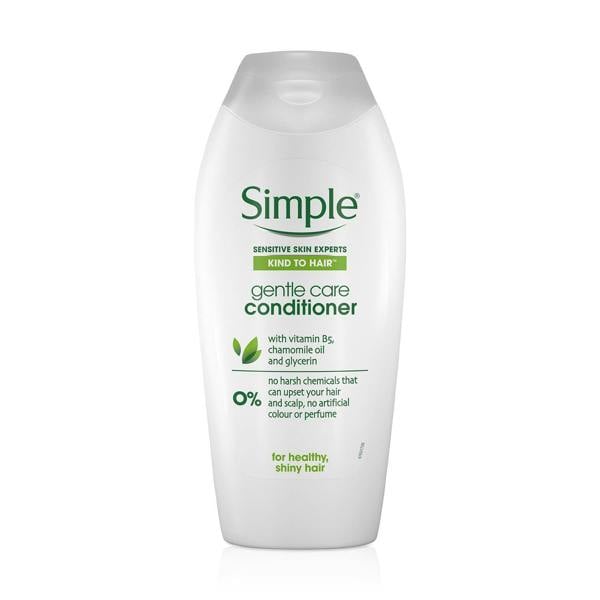Simple Gentle Care Shampoo & Conditioner 400ml 6 Pack Bundle