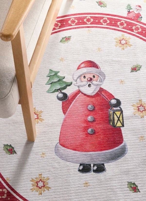 The Rugs Villeroy & Boch Toy's Round Christmas Rug – 160 cm