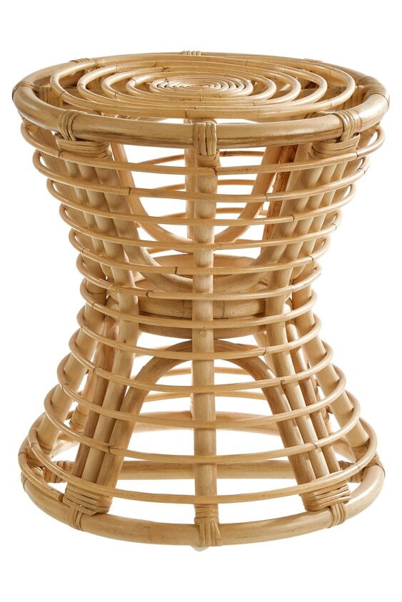 Interiors by Premier Maka Natural Rattan Stool