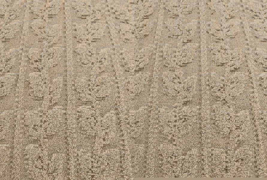 HomeSpace Direct Leaves Teddy Beige Duvet Cover Set