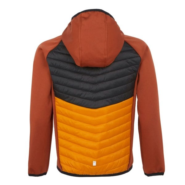 Regatta Boy's Kielder VIII Hybrid Jacket - Red Ochre/Black