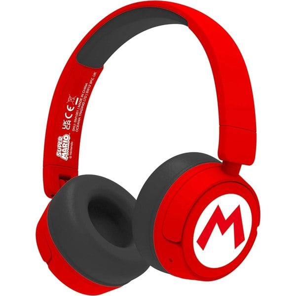 OTL | SUPER MARIO RED KIDS WIRELESS HEADPHONES