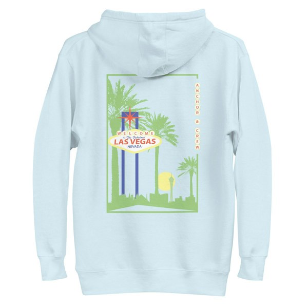 ANCHOR & CREW Las Vegas Landmark Cotton Blend Hoodie