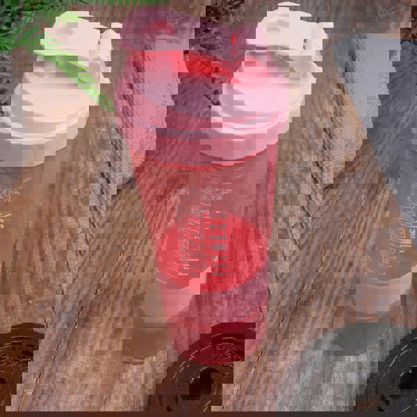 Phoenix Fitness Pink Compartment Protein Shaker