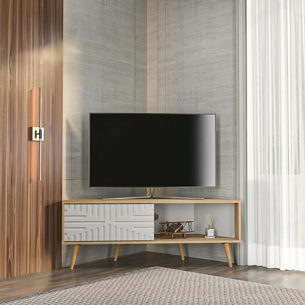 Decorotika Mora Modern Tv Stand TV Cabinet for TV's up to 63"
