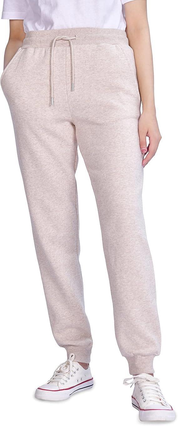 Smart Living Women's Slim Leg Jogging Bottoms - Oatmeal