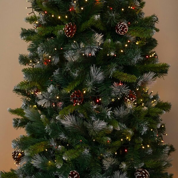 Samuel Alexander 75m 3000 LED TreeBrights Christmas String Lights in Red & Warm White