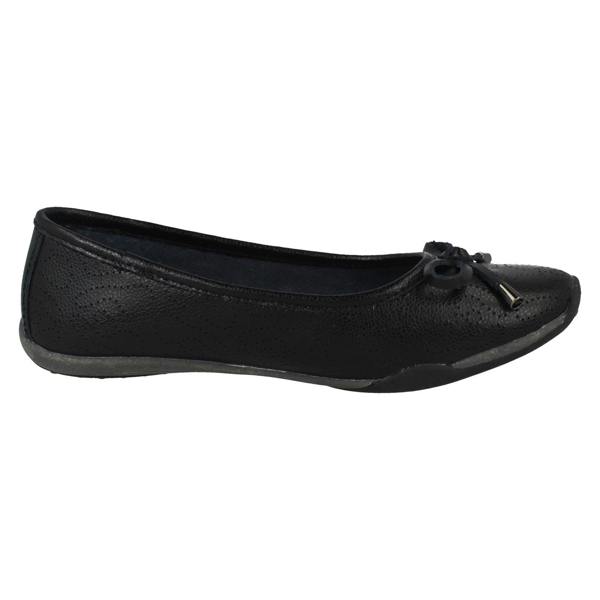 Down to Earth Ladies Down To Earth Wavey Punch Details Casual Shoes F80572