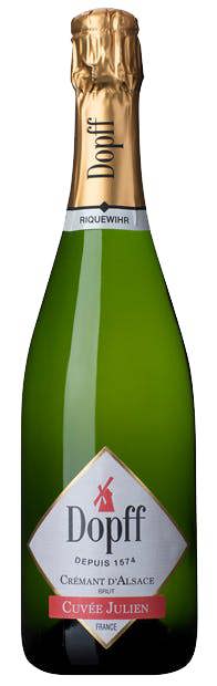 Dopff au Moulin, Alsace Cuvee Julien Brut, Cremant d'Alsace NV 75cl