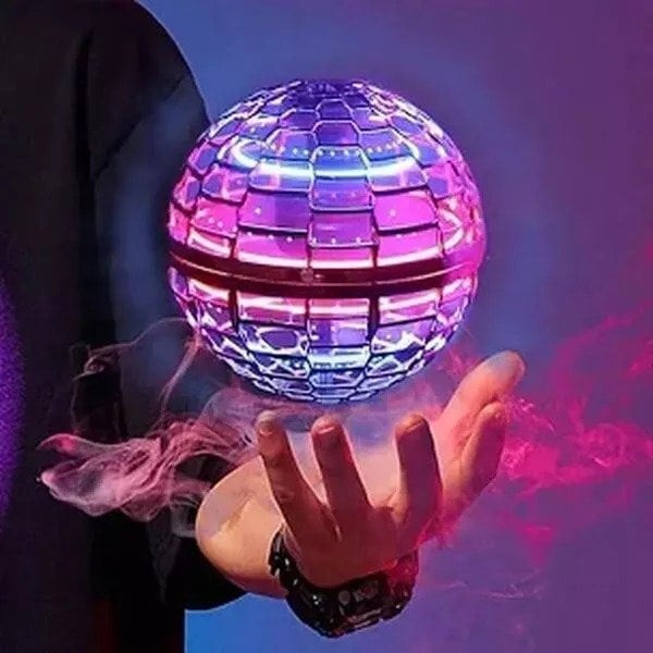 Dragodirect Mini Drone Flying Orb LED Hover Ball Toy for Fun Fidgeting