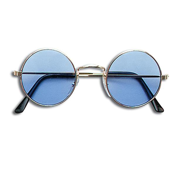 Bristol Novelty Unisex Adults 60s Style Glasses - Blue - 