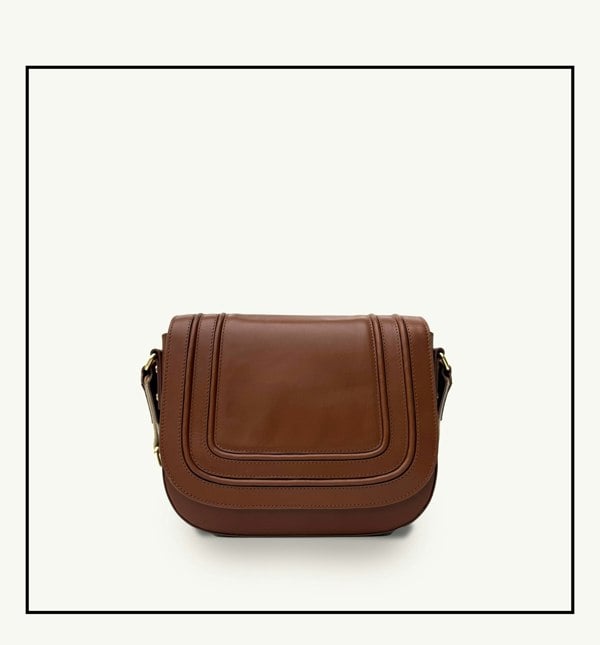 Apatchy London The Mimi Maxi Tan Leather Bag