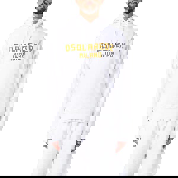 Dsquared2 Cool Fit Hoodie White Ochre Print S