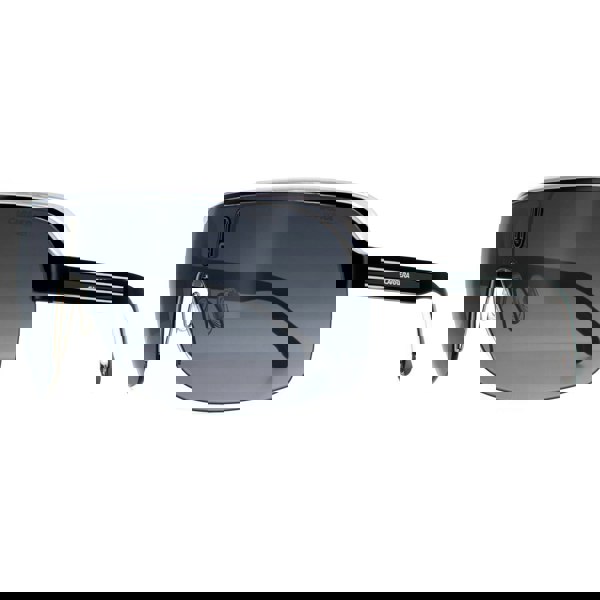Carrera Sunglasses Topcar 1/N 80S 9O Black White Dark Grey Gradient