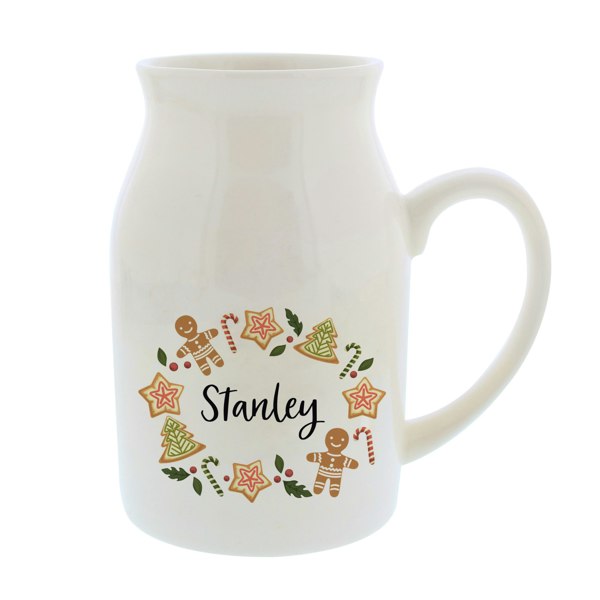 Personalised Memento Company Personalised Christmas Milk Jug