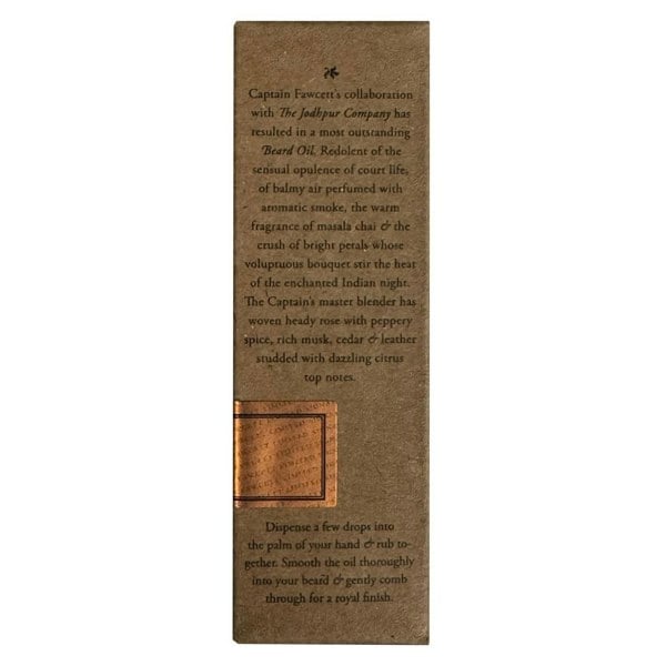 Captain Fawcett's Maharajah Beard Oil 10ml