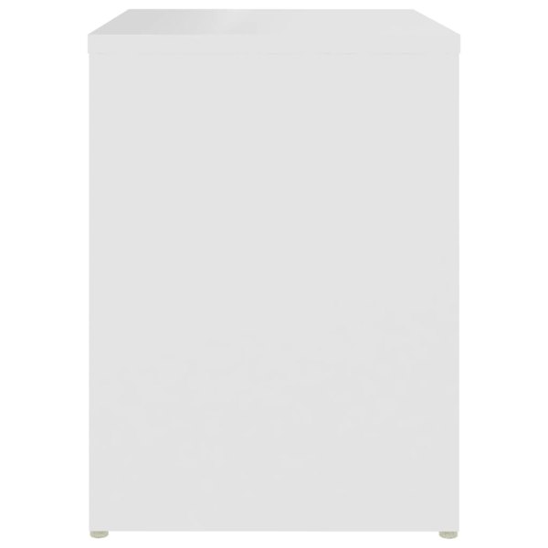 Berkfield Bed Cabinets 2 pcs White 40x30x40 cm Engineered Wood