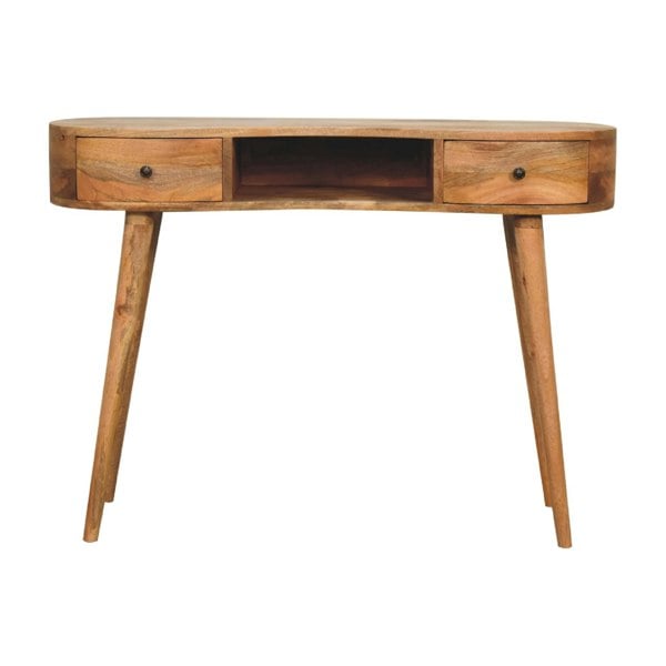 Artisan Furniture Oak-ish Wave Writing Desk
