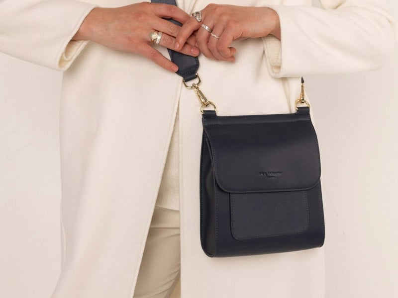 Alice Wheeler Seville Crossbody Bag – Vegan Nappa & Suede