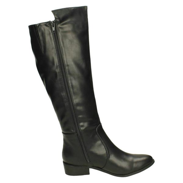 Spot On Ladies Spot On Knee High Boots