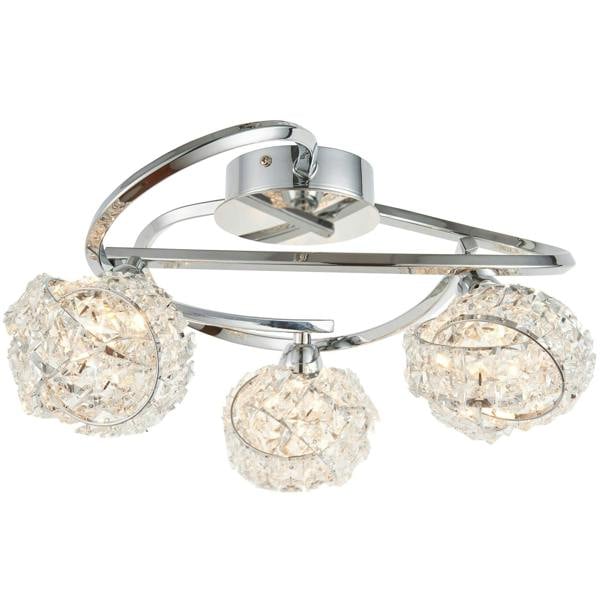 Pagazzi Lighting Monaco Semi-Flush Ceiling Light
