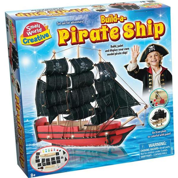 Build A Pirate Ship - White