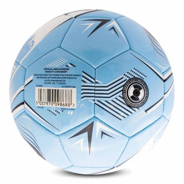 Manchester City FC Turbine Football Size 5 Deflated, Footballs, Sports, Gift