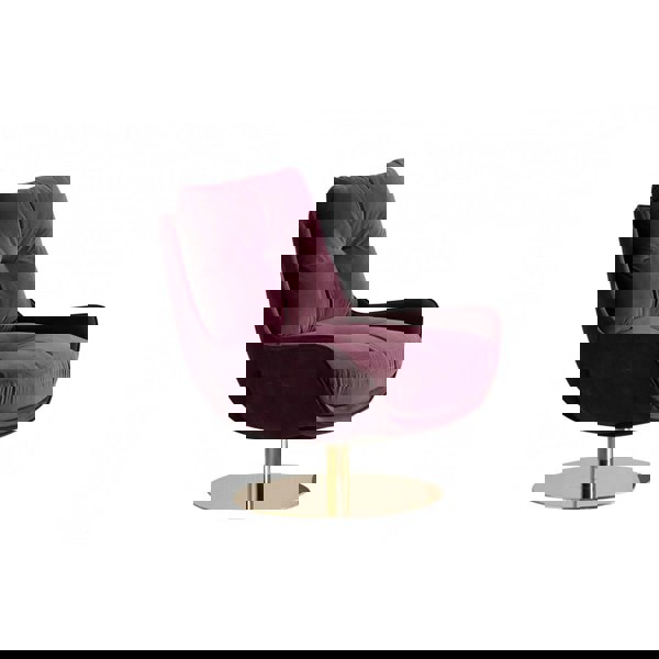 Rit Concept Bonnet Swivel Lounge Chair With Ottoman