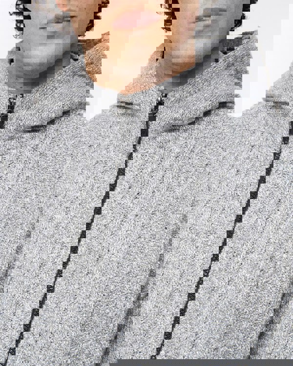 Bewley & Ritch Tonbridge Cardigan Light Grey Marl