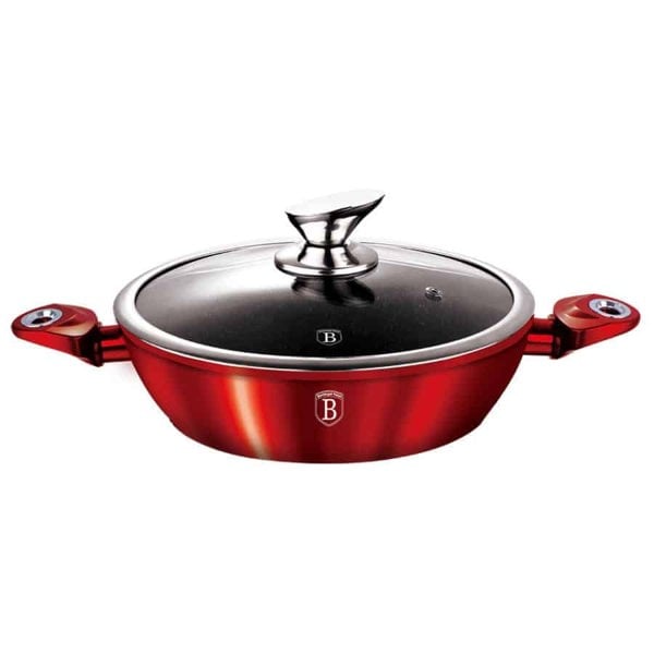 Berlinger Haus Shallow Pot 28 cm Berlinger Haus BH/1263 Burgundy Collection