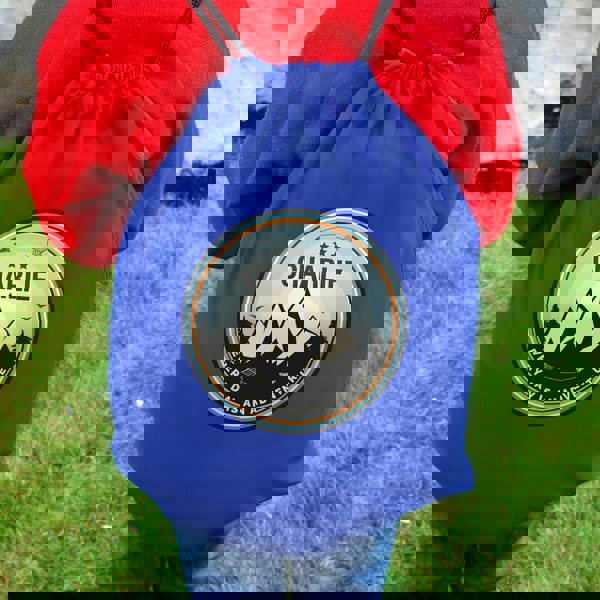 Personalised Memento Company Personalised Adventure Blue Kit Bag