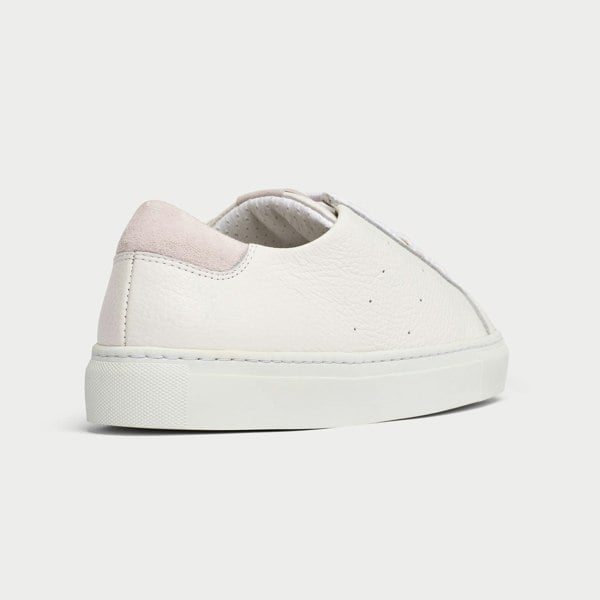 Calla Star Trainers - White Grain