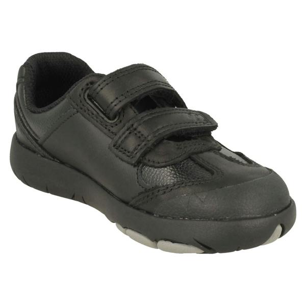 Clarks Boys Clarks Dinosaur Detailed School Shoes Rex Stride