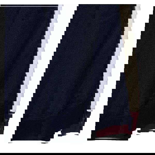 Lacoste Mens Logo Full Zip Hoodie - Navy - 