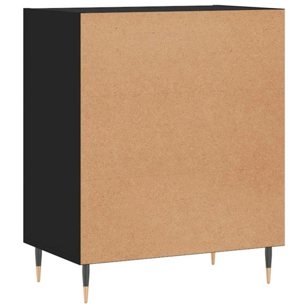 Berkfield Sideboard Black 57x35x70 cm Engineered Wood