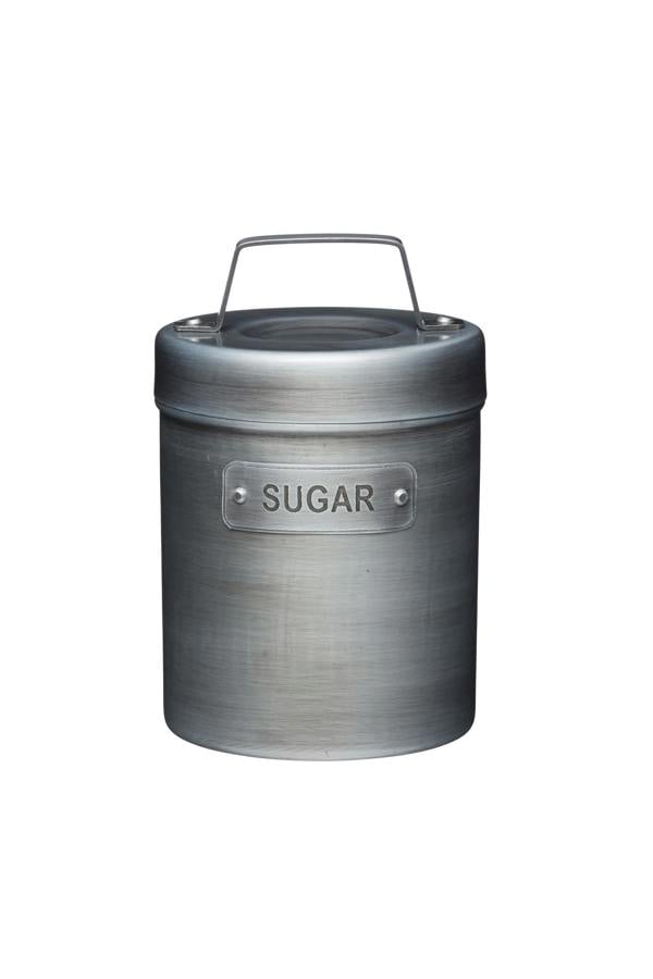 KitchenCraft Industrial Kitchen Vintage-Style Metal Sugar Container