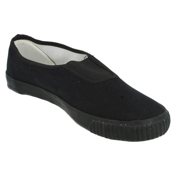 Spot On Childrens Unisex Spot On Slip On Plimsolls