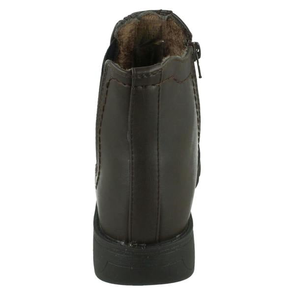 Spot On Ladies Spot On Extra Wide Ankle Boots F4474