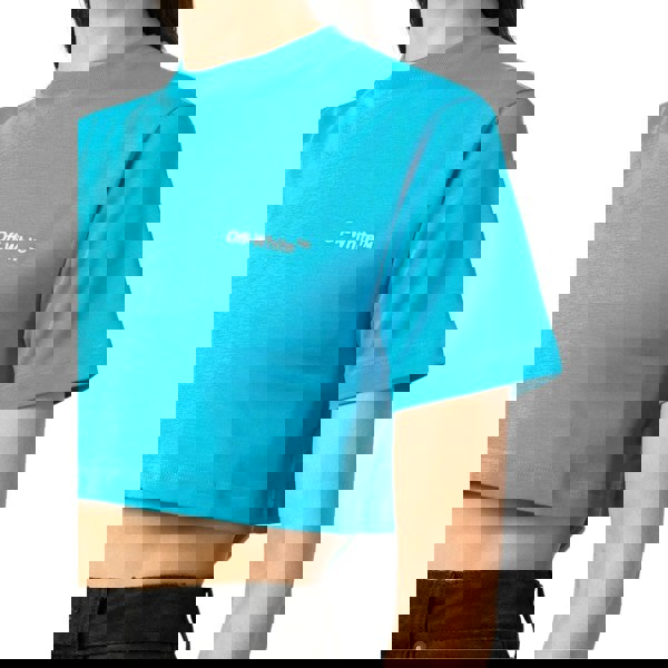 Off-White Helvetica Cropped T-Shirt S