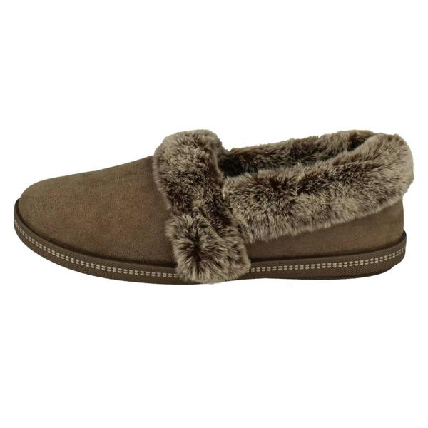 Skechers Ladies Skechers Cali With Memory Foam Vegan Full Slippers Team Toasty 32777