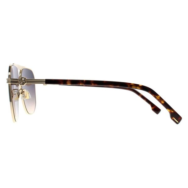 Hugo Boss Sunglasses BOSS 1743/S 06J C9 Gold Havana Grey Brown Gradient Anti Reflective