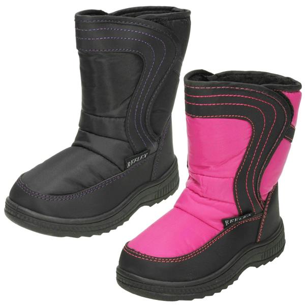 Reflex Girls Reflex Fleece Lined Snow Boots H4072