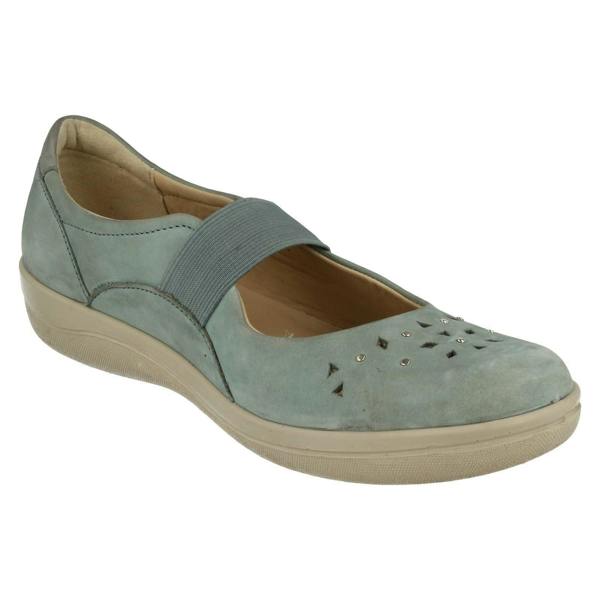 Padders Ladies Padders Casual Flat Shoes Flare
