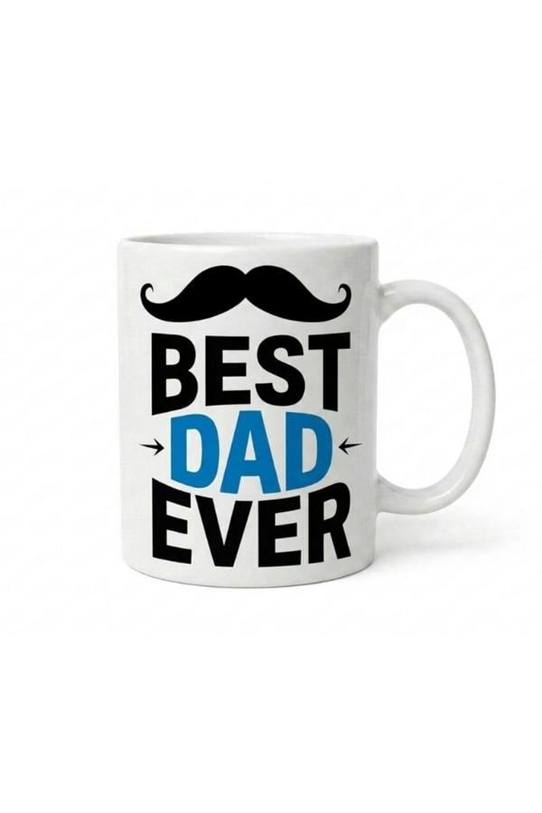 Dyzi Best Dad Ever Mug Ceramic Coffee Cup
