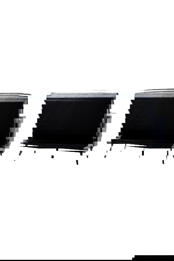 Living and Home 3-Seater Contemporary Convertible Sofa Bed with 2 Pillows