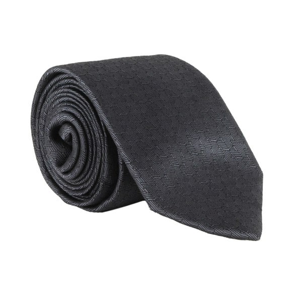Dunhill mulberry silk tie in a textured lighter pattern